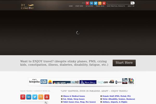 inFocus theme site design template sample