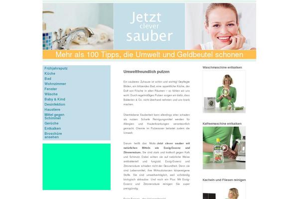 jetzt-clever-sauber.de site used Jetzt-clever-sauber