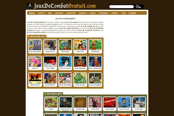 jeuxdecombatgratuit.com site used Wtb Game