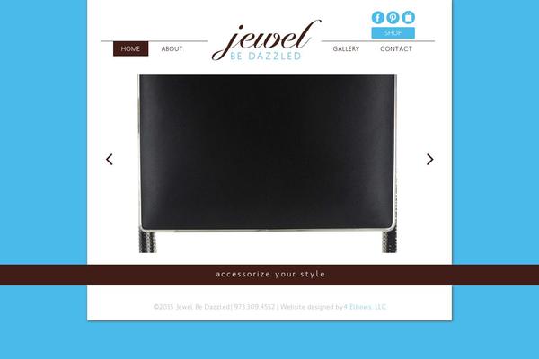 Jewel theme site design template sample