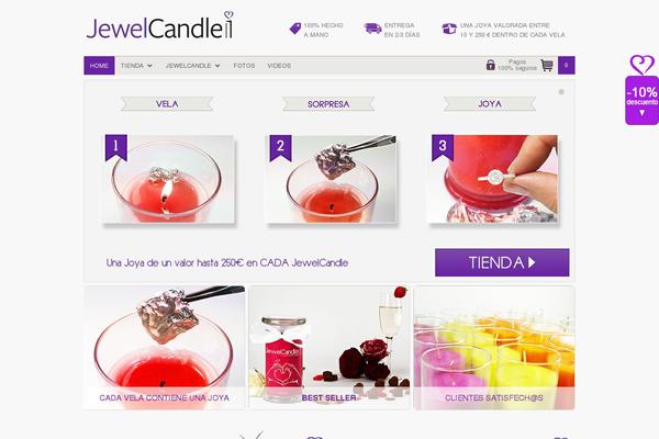 jewelcandle.es site used Letters