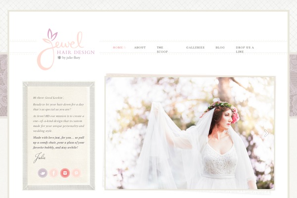 Lovely_ribbons theme site design template sample