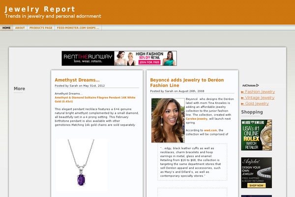 jewelry-report.com site used Wp-column-andreas092.2