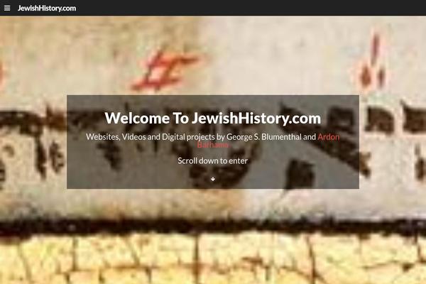 jewishhistory.com site used Honchowp