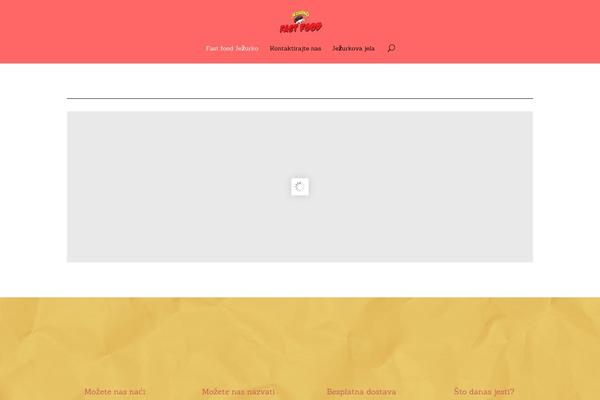 Divi theme site design template sample