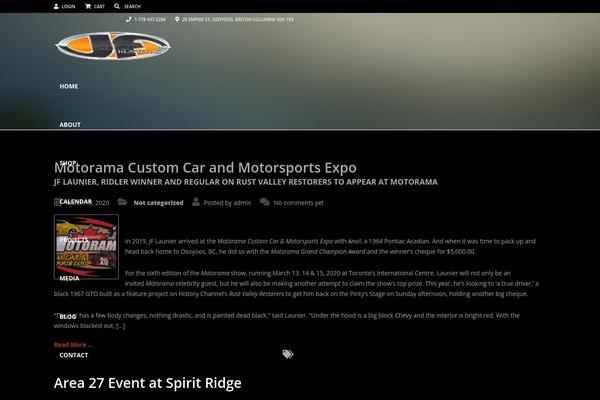 Automotive Car Dealership Business WordPress Theme theme site design template sample