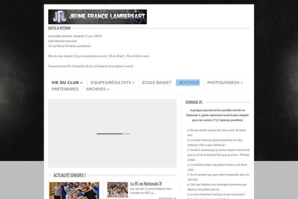 jfl-basket.com site used Leaf