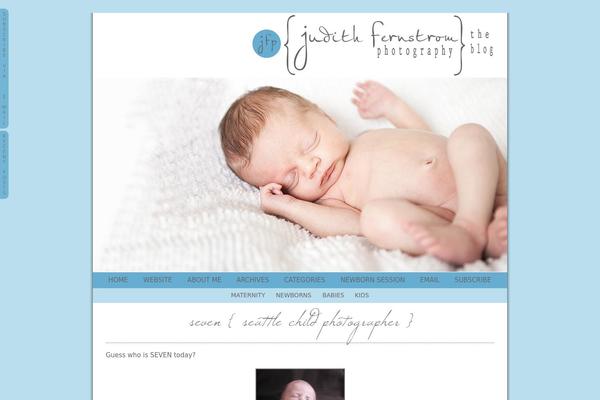 Prophoto4 theme site design template sample