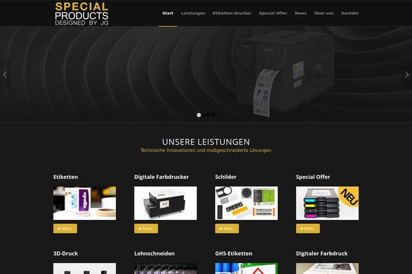 Enfold theme site design template sample