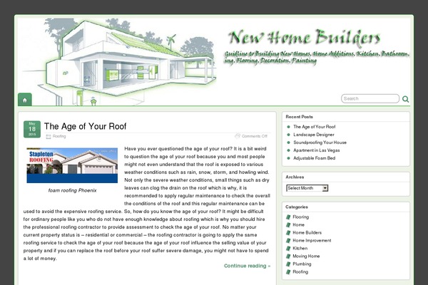Suffusion theme site design template sample