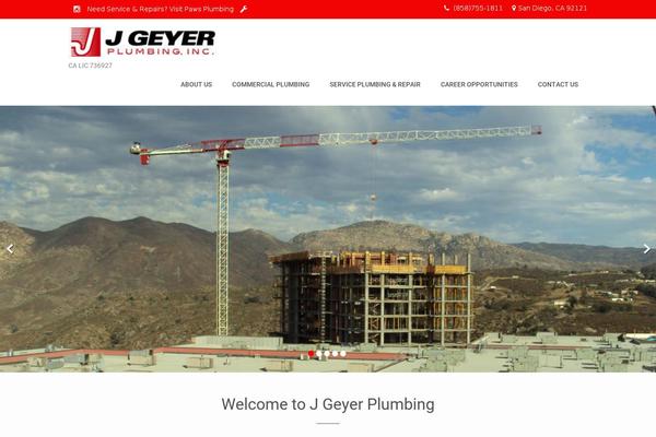 jgeyerplumbing.com site used Creator-world-pro