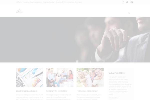 Brightster theme site design template sample