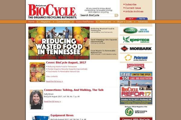 biocycle theme websites examples