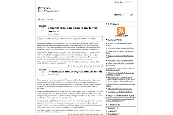 jgtr.com site used Blogtacticsvintage