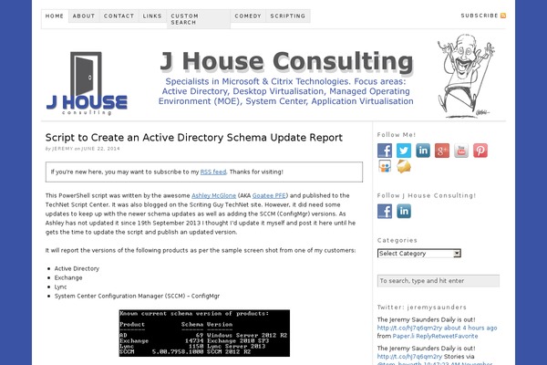 jhouseconsulting.com site used Thesis_188