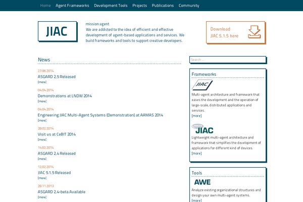 jiac.de site used Jiac-0.3