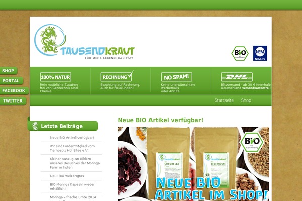 Site using WP to Twitter plugin