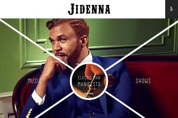 jidenna.com site used Jidenna