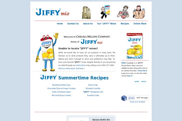 jiffymix.com site used Inspiry-recipe-press-child