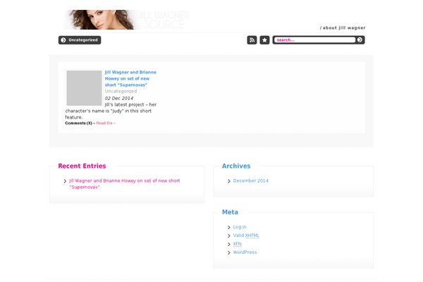 jill-wagner.net site used Celebrity Gossip