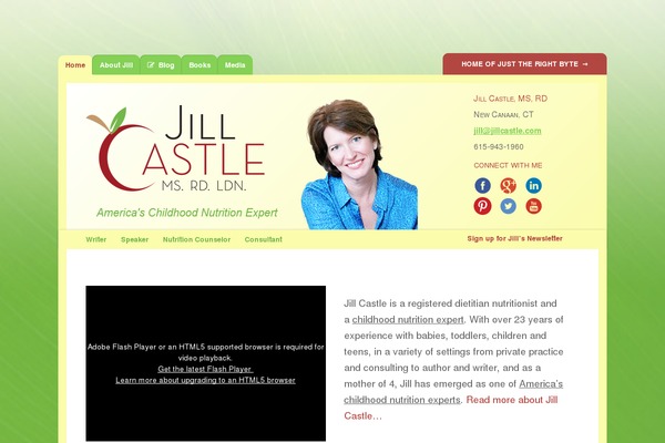 jillcastle.com site used Lander