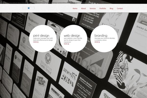 Simplicity theme site design template sample