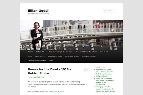 Twenty Eleven theme site design template sample