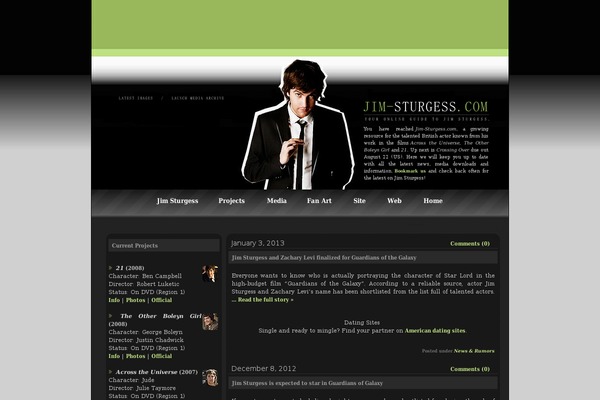 jim-sturgess.com site used Version01