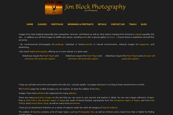 jimblockphoto.com site used Photocrati v 4.5.1