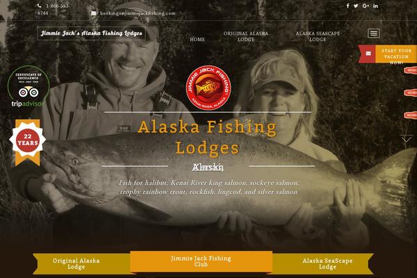Alaska theme site design template sample