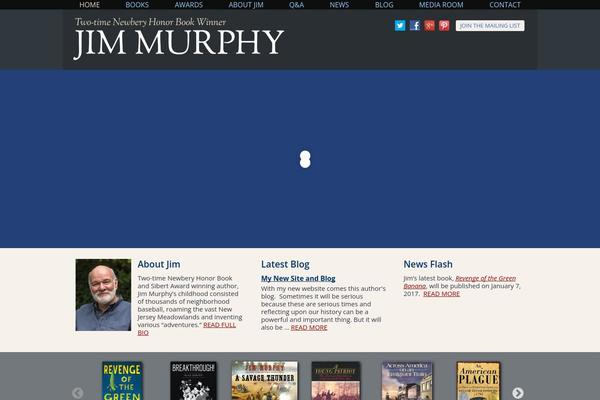 jimmurphybooks.com site used Murphy-j