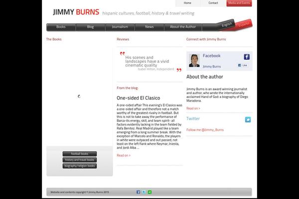 jimmy-burns.com site used Jimmyburns