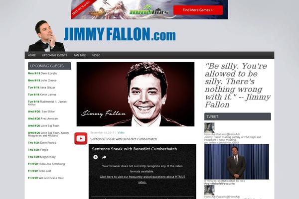 jimmyfallon.com site used Indicate