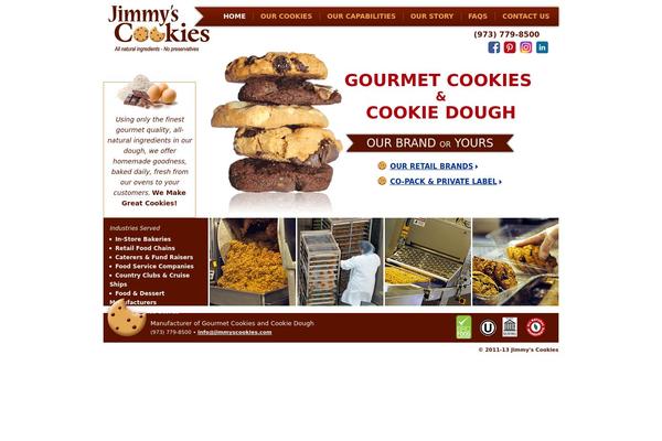 jimmyscookies.net site used Cookies