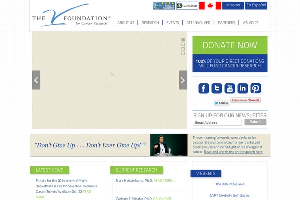 jimmyv.org site used Vfoundation