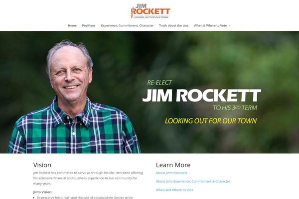 Divi theme site design template sample