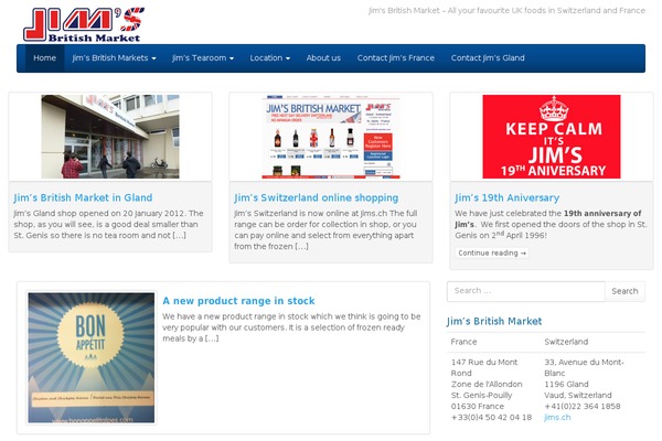 jims-british-market.com site used Firmasite.1.3.2.1