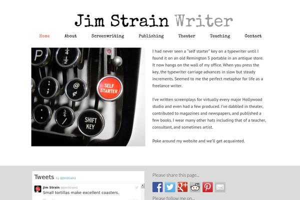 jimstrainwriter.com site used Dynamik Gen