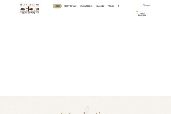 Rhythmo-child theme site design template sample