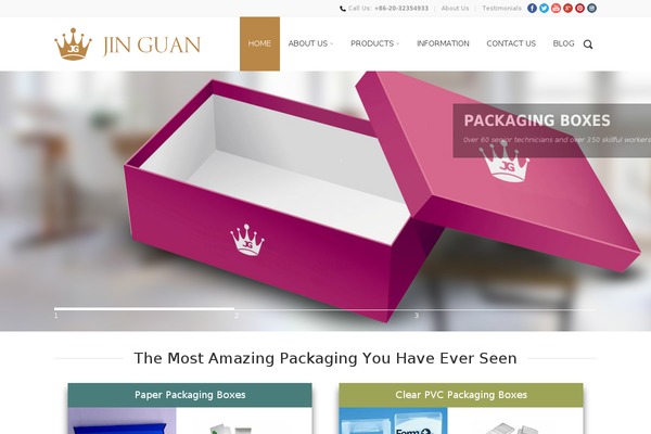 jinguanpackaging.com site used Gifts