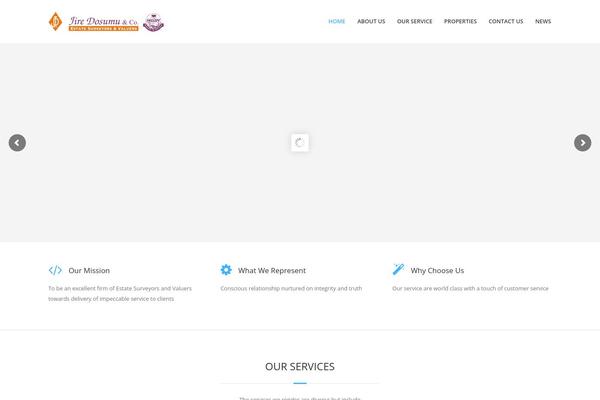 Richer theme site design template sample