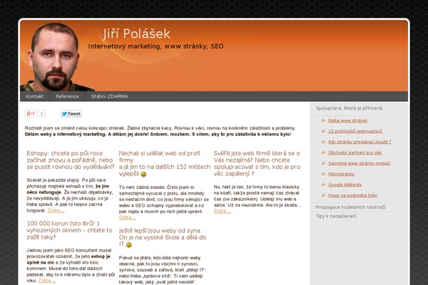 Accelerate theme site design template sample