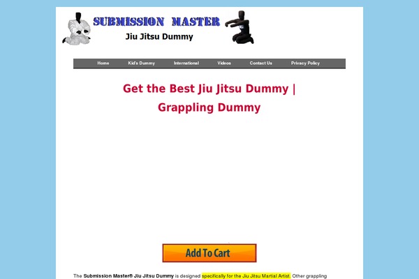 jiujitsudummy.com site used Wpspire