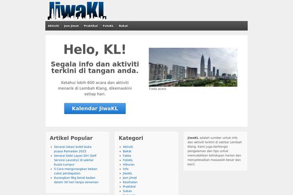 Responsive theme site design template sample