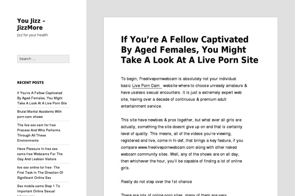 Twenty Fifteen theme site design template sample