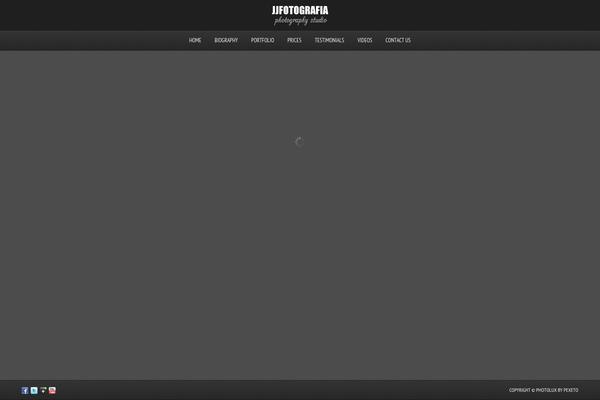 Photolux theme site design template sample