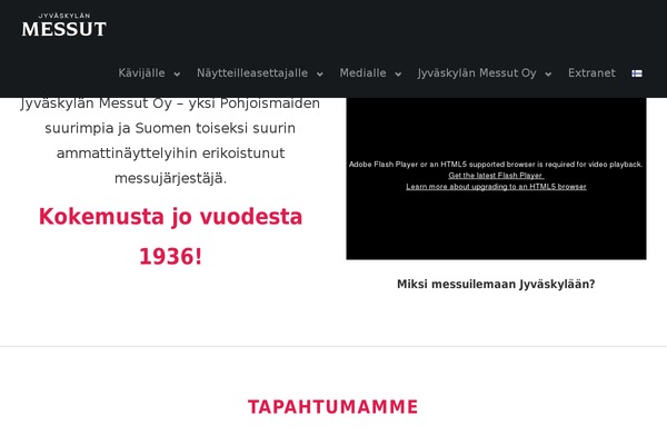 jklmessut.fi site used Paviljonki