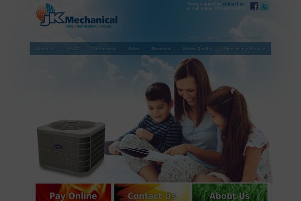 jkmechanical.com site used Jkmechanical-2014