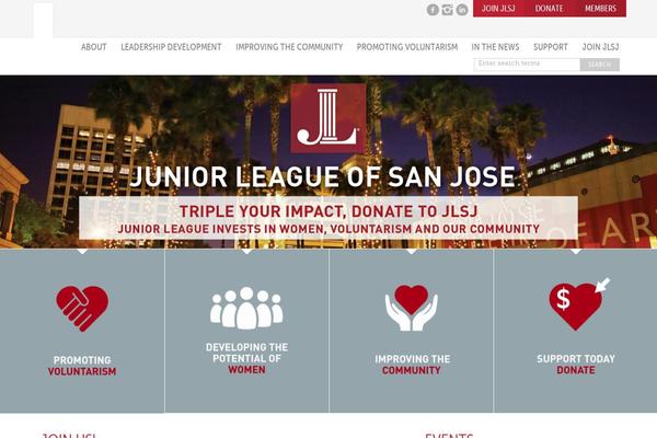 jlsj.org site used Junior-league-of-san-jose