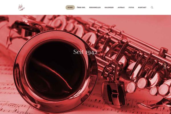 Rhythmo theme site design template sample